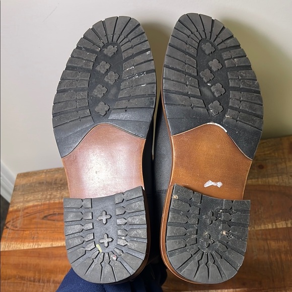 Perry Ellis Portfolio Black Leather Ultra Foam Chukka Boot, Men’s 8 - Picture 8 of 8